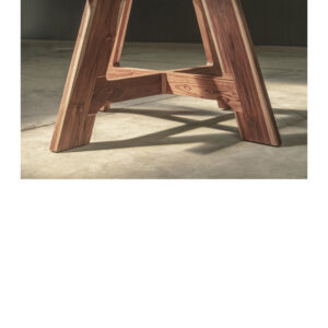"Mesa en concreto y madera para comedor República Dominicana"